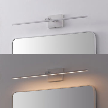 Santino 28" Modern Minimalist Swivel Integrated Dimmable LED Rechargeable Picture Light with Touch Sensor - JONATHAN Y